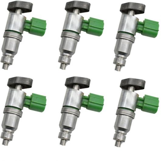 6ピース フューエル インジェクター 適用: 日産 セントラ ブルーバード シルフ プリメーラ QR20 QR25 16600-AL560 JSD7-72 17520-AE050 17520-AE051 AL-MM-6618 AL