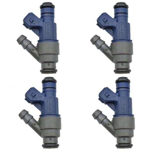 4ピース フューエル インジェクター ノズル OEM 0280155791/06A906031C/852-18104 適用: 1999-2001 ゴルフ 2.0L-L4/1998-2001 ビートル/98-05 ボーラ AL-MM-6697 AL