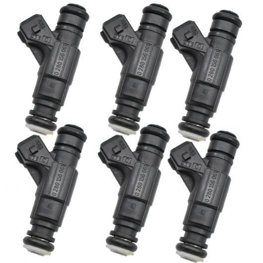 6ピース フューエル インジェクター ノズル 適用: ビートル ゴルフ ジェッタ 4CYL 1.8T 2001-2005 0280156061 06A906031BA AL-MM-6723 AL