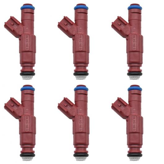 6ピース 0280156161 3S4G-AB フューエル インジェクター 適用: ジープ/JEEP グランド チェロキー/CHEROKEE 99-04 ラングラー 99~04 チェロキー/CHEROKEE 99~01 4.0L I6 AL-MM-6813 AL