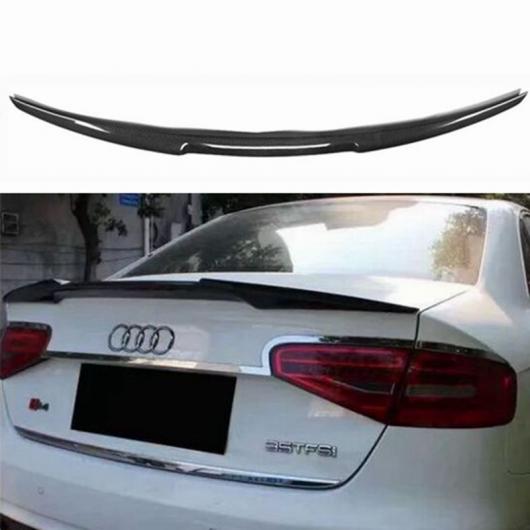 A4 B8.5 当てはめる: アウディ/AUDI A4 B8.5 炭素衣料繊維 後押し スポイラー 舞台の袖 2013-2016 AL-MM-7834 AL