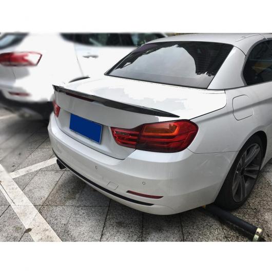 リア トランク スポイラー 適用: BMW 4シリーズ F33 F83 M4 コンバーチブル 2014-2019 カーボンファイバー リア トランク ブーツ リップ ウイング AL-MM-8222 AL_3