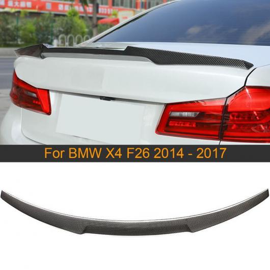 リア トランク スポイラー ウイング 適用: BMW X4 F26 2014-2017 カーボンファイバー リア ウイング ブーツ メンバー スポイラー ステッカー AL-MM-8307 ALの通販は 48,147円