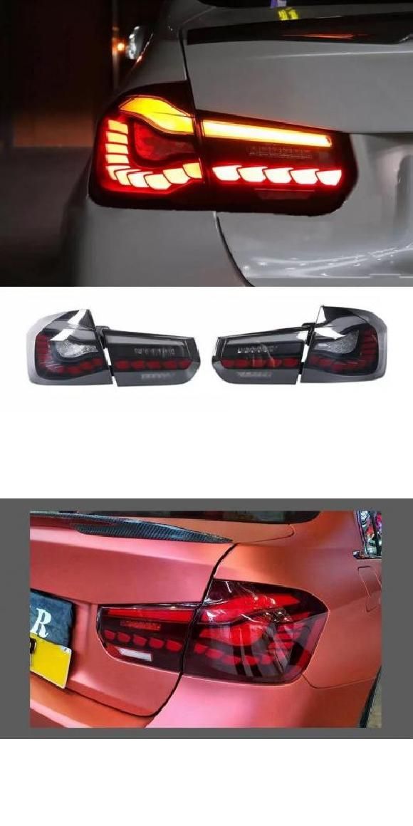 LED テールライト 適用: BMW F30 F80 316i 318i 320i 330i リア フォグランプ + ブレーキ ランプ + リバース + ダイナミック ウインカー スモーク・レッド AL-MM-8388 AL