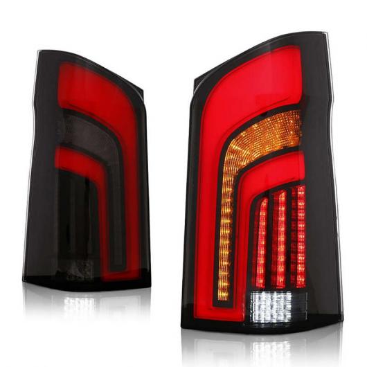 フル LED ダイナミック テール ライト スモーク レンズ 適用: メルセデス・ベンツ V-クラス ヴィト W447 2015-2020 AL-MM-8390 AL_1