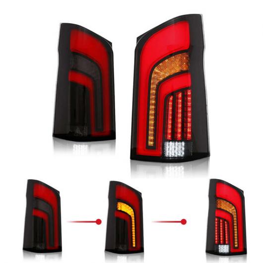 フル LED ダイナミック テール ライト スモーク レンズ 適用: メルセデス・ベンツ V-クラス ヴィト W447 2015-2020 AL-MM-8390 AL_3