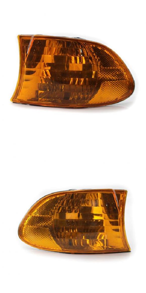 ペア アンバー レンズ コーナー ライト ターンシグナルランプ 適用: BMW 7シリーズ E38 1999-2001 左・右 AL-MM-8412 ALの通販は 8,192円
