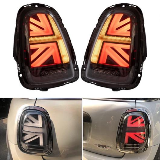 2ピース 適用: BMW ミニ テール ライト 07-13 R56 R57 R58 R59 テール ライト ミニ LED リア テール ランプ テールライト レッド・クリア AL-MM-8423 AL_5