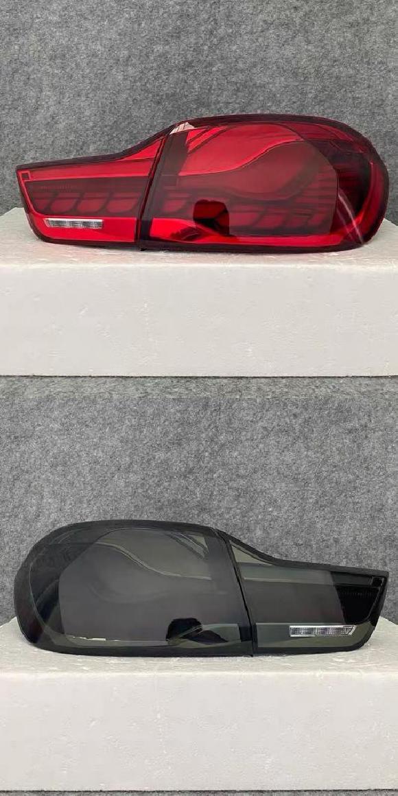 デザイン LED リア ランプ テールライト 2014-2020 4シリーズ M4 425I 430I 440I 適用: BMW F32 F33 F36 F82 レッド・スモーク AL-MM-8559 AL