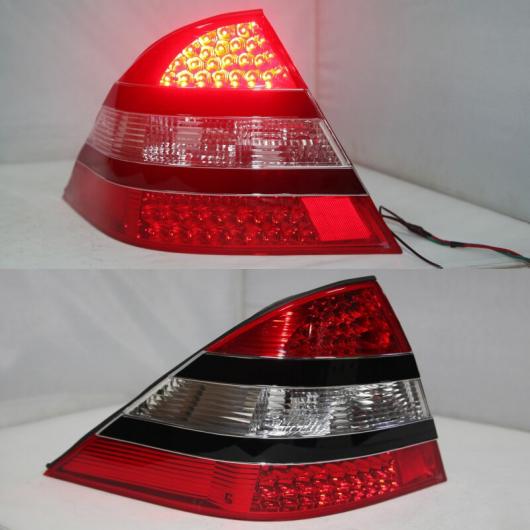 LED テール ランプ 適用: メルセデス・ベンツ W220 S280 S320 テールライト アセンブリ リア ランプ アセンブリ 1998-2005 2ピース AL-MM-8574 AL