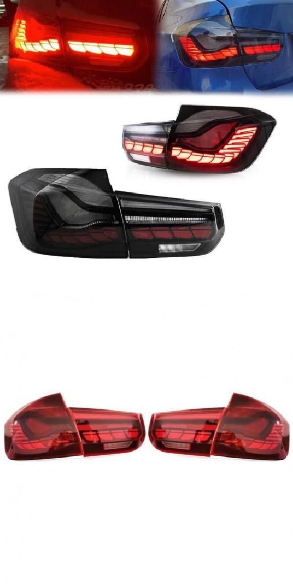 LED テール ランプ オート シグナル ランプ 適用: F30 テール ライト 2013-2019 F80 M3 ブラック・レッド AL-MM-8608 AL