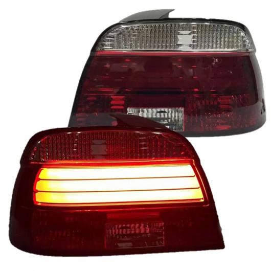 1ペア LED テールライト アセンブリ 適用: BMW E39 5シリーズ 520 525 528 530 535 540 1995-2002 リア ランプ バック ライト 2ピース AL-MM-8636 ALの通販は外装