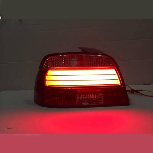 1ペア LED テールライト アセンブリ 適用: BMW E39 5シリーズ 520 525 528 530 535 540 1995-2002 リア ランプ バック ライト 2ピース AL-MM-8636 ALの通販は