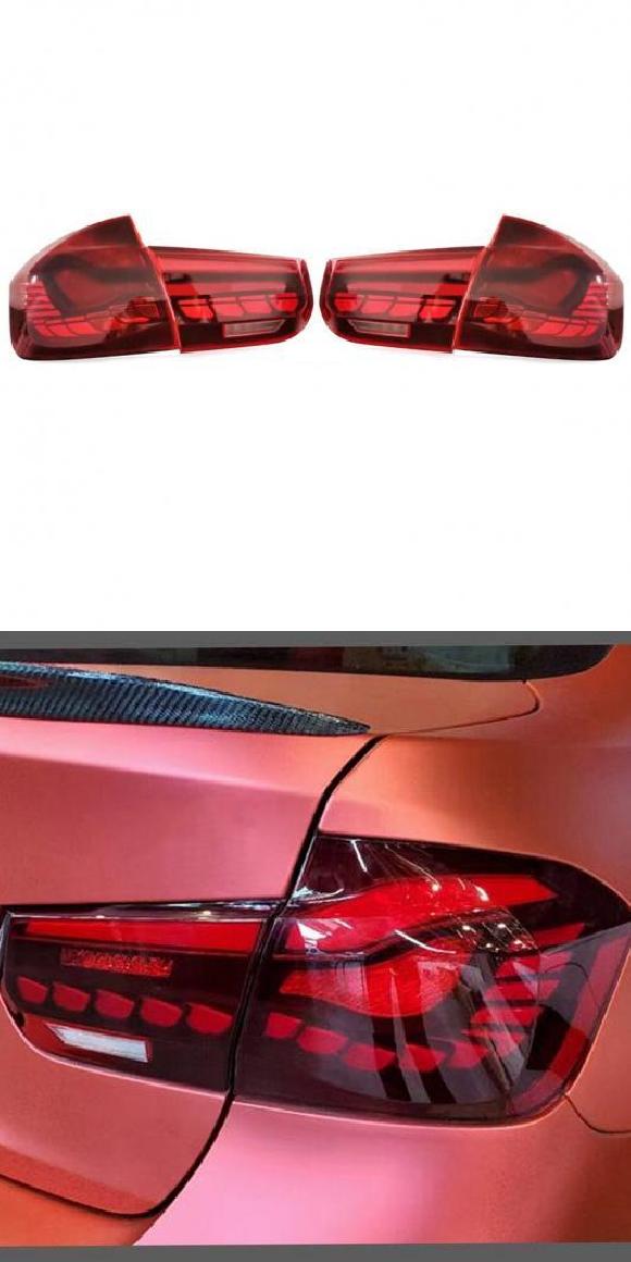 LED テール ライト 適用: BMW 3シリーズ F30 2013 2014 2015 2016 2017 2018 W/シーケンシャル インジケーター ウインカー リア ランプ 2ピース レッドA・2ピース レッドB AL-MM-8654 AL