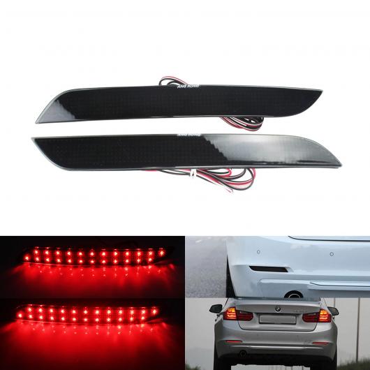LED 後押し バンパー リフレクター うち切り フォグライト 照明ランプ 赤いこと 当てはめる: BMW 3続きもの F30 F31 F34 F35 赤いこと AL-MM-8688 AL