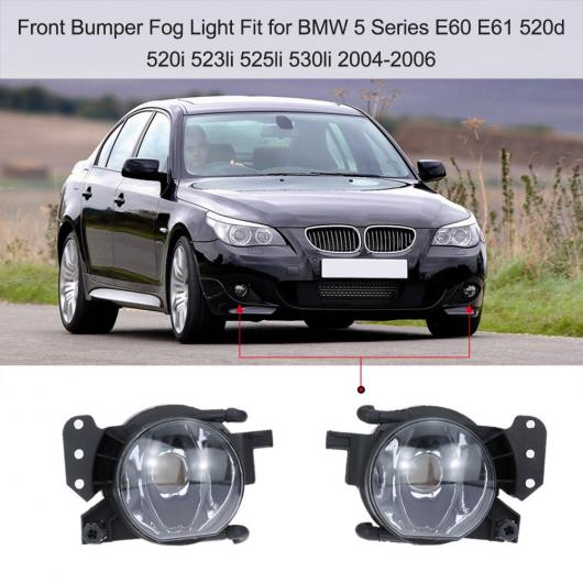 ロント バンパー フォグライト 適用: BMW 5シリーズ E60 E61 520D 520I 523LI 525LI 530LI 2004-2006 AL-MM-8712 AL
