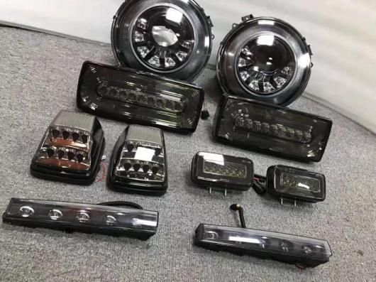 LED ヘッドライト デイタイムランニングライト フォグランプ ウインカー テール ライト 適用: メルセデス・ベンツ W463 G500 G63 G350 G55 テール ライト AL-MM-8744 ALの通販は 107,100円