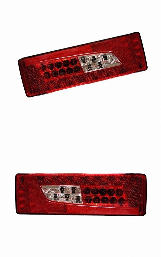 RH LH 24V LED コンビネーション リア ランプ 適用: スカニア トラック テールライト スカニア トレーラー テール ライト OE 2380954 2241859 BUZZER 左・右 24V AL-MM-8747 AL