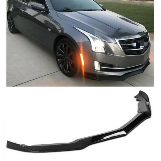 フロント バンパー リップ スポイラー スプリッタ カーボンファイバー 適用: キャデラック/CADILLAC ATS 2015-2018 バンパー リップ ディフューザー カバー プロテクター カーボン AL-NN-0785 AL