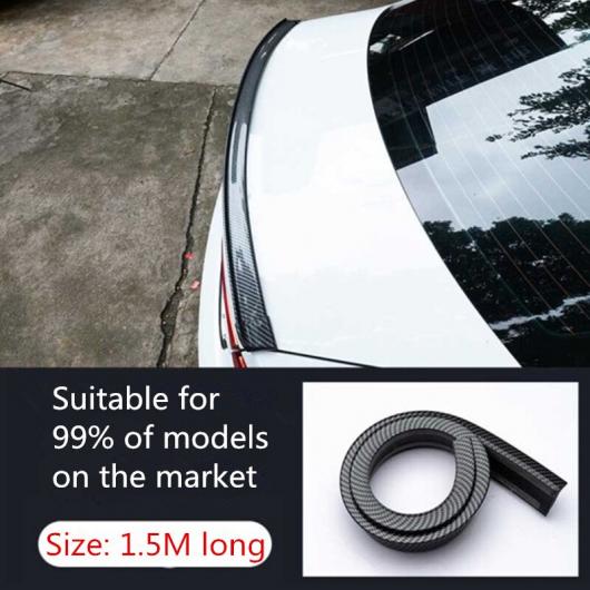 ユニバーサル スポイラー 5D カーボンファイバー DIY スポイラー 適用: ボルボ/VOLVO S40 S60 S80 S90 V40 V60 V70 V90 XC60 XC70 XC90 AL-NN-0796 AL