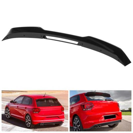 光沢ブラック GTI 調 リア ルーフ スポイラー ウイング 適用: フォルクスワーゲン/VOLKSWAGEN ポロ MK6 AW スタンダード 2018-2021 AL-NN-0853 AL