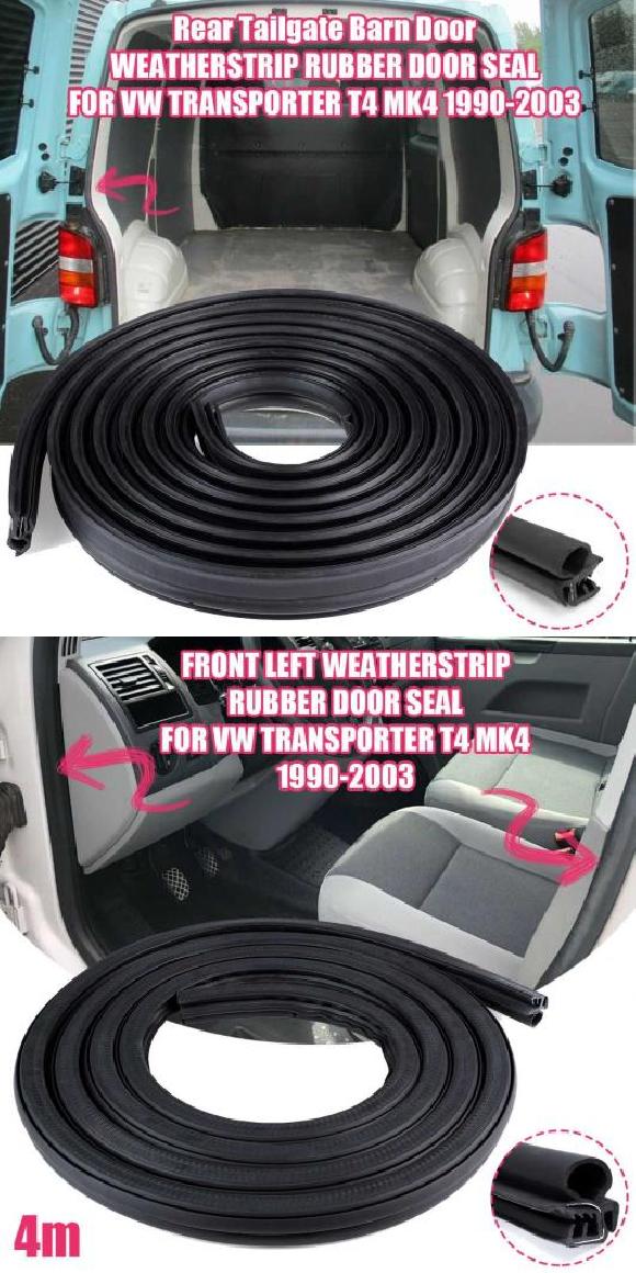 サイド スライディング ドア ラバー ボディ シール 適用: VW T4 T5 トランスポーター MK5 1990 1991 1992 1993 1994 1995 1996 1997-2003 4M/5M リア・フロント 左 AL-NN-0997 AL