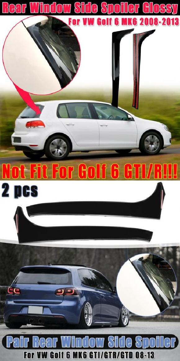 ペア サイド スポイラー ステッカー トリム カバー オート 適用: VW ゴルフ 6 MK6 GTI/GTR/GTD 2008-2013 ゴルフ 6 GTI GTR 除く・ゴルフ 6 GTI GTR AL-NN-1058 ALの通販は 8,187円