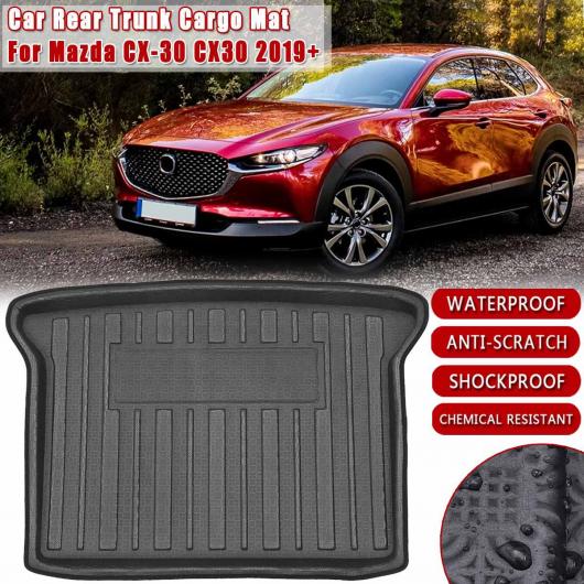 リア トランク カーゴ マット フロア トレイ ブーツ ライナー 防水 適用: マツダ CX-30 CX30 2019 2020 + 保護 パッド オート パーツ AL-NN-1105 AL