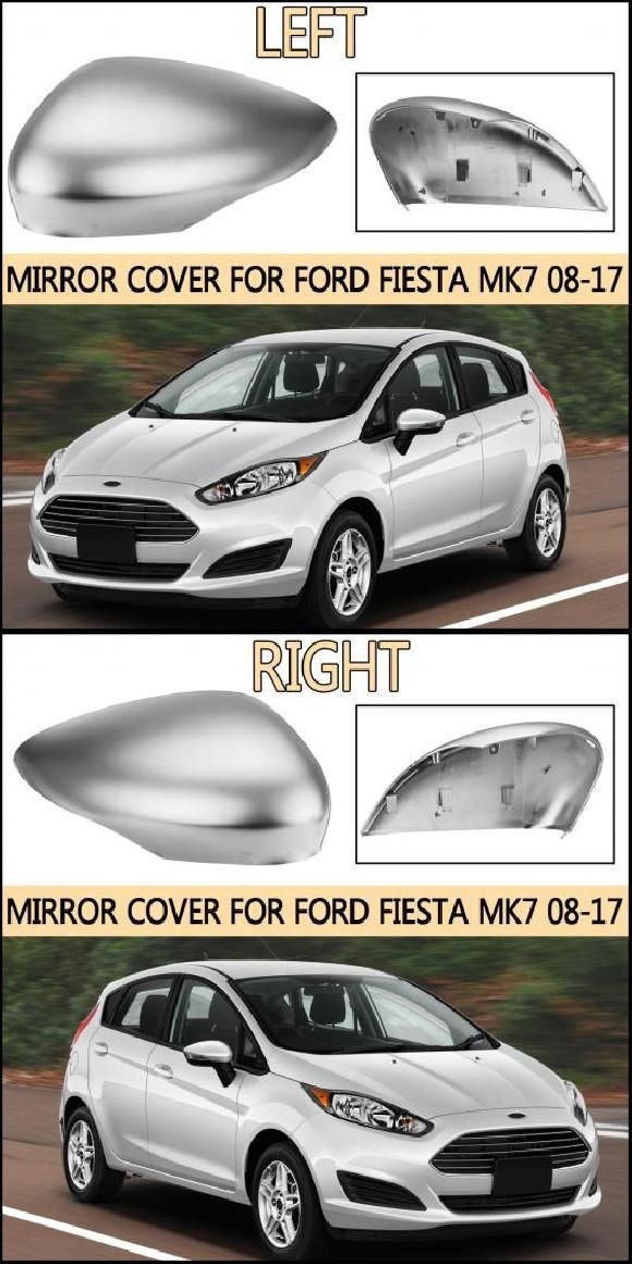 カーボン ファイバー ウイング ドア バックミラー ミラー カバー 適用: フォード/FORD フィエスタ MK7 2008 2009 2010 2011 2012 2013 2014 2015 2016 マット 左・マット 右 AL-NN-1122 AL