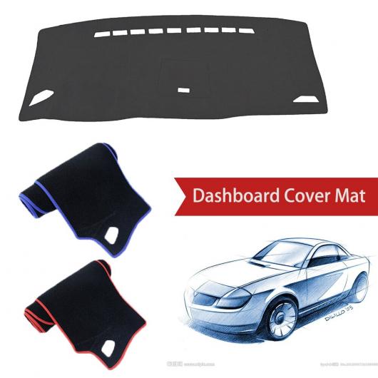 ダッシュボード カバー ダッシュマット 適用: VW フォルクスワーゲン/VOLKSWAGEN ゴルフ 右ハンドル用・左ハンドル用 ポリエステル レッド エッジ〜ポリエステル ブラック エッジ AL-NN-1152 AL