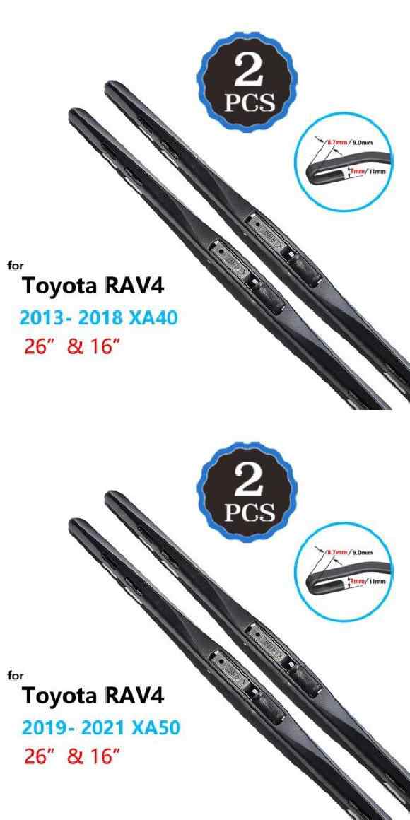 ワイパー ブレード 適用: トヨタ RAV4 1994〜2020 XA10 XA20 XA30 XA40 XA50 RAV 4 2000 2006 2012 2013 2018 2013-2018 XA40・2019-2021 XA50 AL-NN-1659 AL