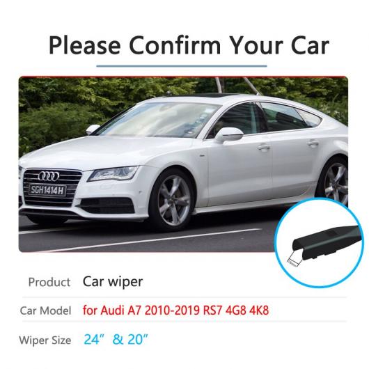 ワイパー ブレード 適用: アウディ/AUDI A7 2010〜2019 RS7 4G8 4K8 2011 2012 2013 2014 2015 2016 AL-NN-1786 AL_1