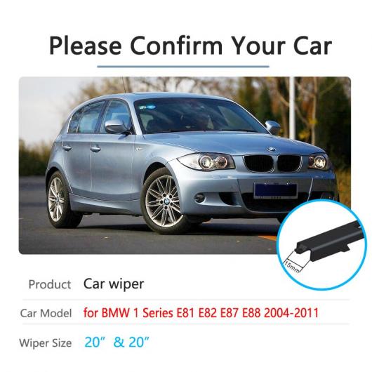 ワイパー ブレード 適用: BMW 1シリーズ E81 E82 E87 E88 2004〜2011 118d 118i 120i 120D 123D 125I 128i 135i 116i 116D AL-NN-1809 AL_1