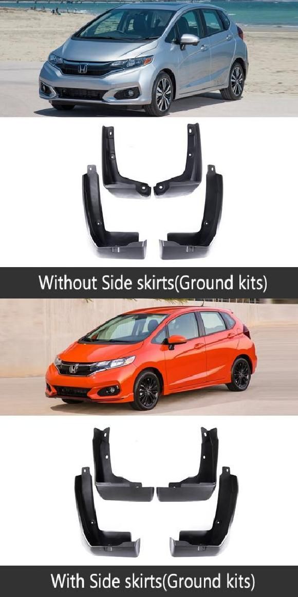 マッド ガード フラップ 泥よけ フロント REA 適用: ホンダ フィット ジャズ GK 2018 2019 2020 第3世代 サイドスカートなし・サイド スカート AL-NN-2047 AL