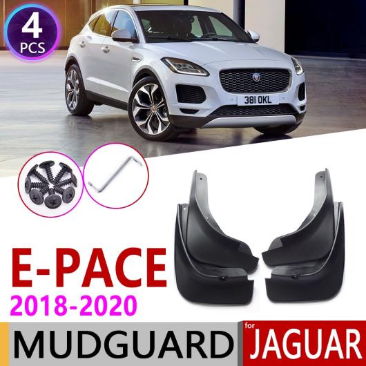 マッド ガード フラップ 泥よけ 4ピース フロント リア 適用: ジャガー/JAGUAR E-ペース 2018 2019 2020 E ペース AL-NN-2096 AL