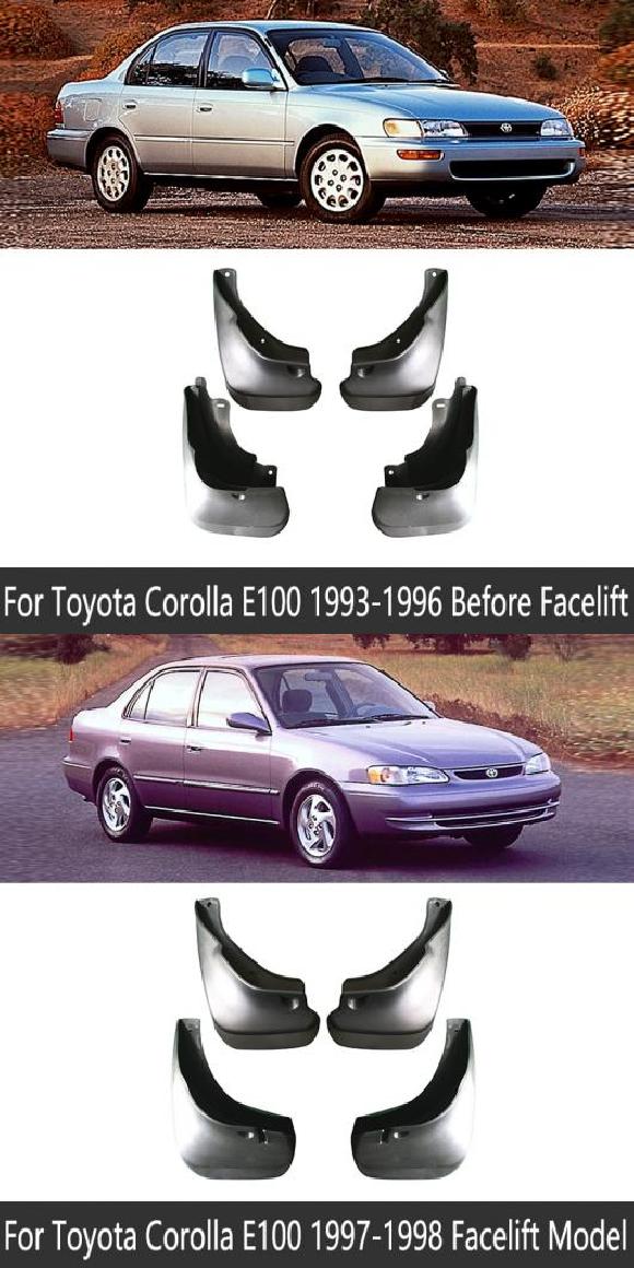 マッド ガード フラップ 泥よけ 適用: トヨタ カローラ AE100 E100 1993〜1998 1994 1995 1996 1997 第7世代 適用: フェイスリフト・適用: フェイスリフト モデル AL-NN-2231 AL