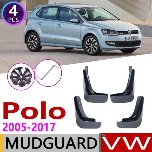 マッド ガード フラップ 泥よけ 適用: フォルクスワーゲン/VOLKSWAGEN VW ポロ MK4 MK5 9N3 6C 6R 2005〜2017 2006 2010 2015 2016 2005-2009 9N3 AL-NN-2278 AL_5