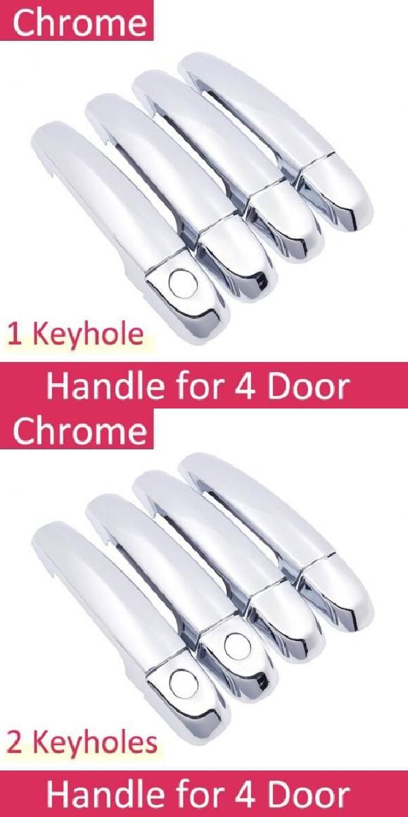 クローム エクステリア ドア ハンドル カバー トリム 適用: スズキ スプラッシュ 2007〜2014 キャップ アクセサリー ステッカー 1キーホールボタンなし・2キーホールボタンなし AL-NN-2386 ALの通販は 6,745円