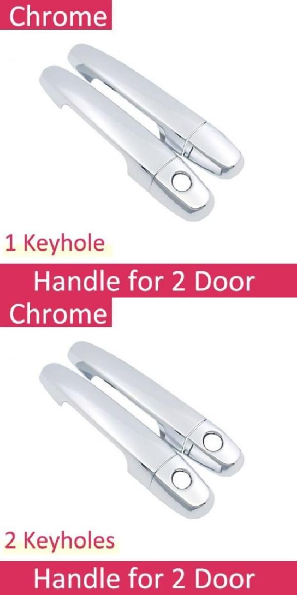 AL クローム サイド ドア ハンドル カバー トリム 適用: トヨタ ハイラックス MK7 2005〜2014 ステッカー 2006 2007 2008 2009 1キーホール 2ドア・2キーホール 2ドア AL-NN-2419