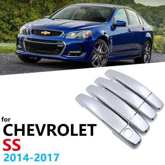 クローム ハンドル シルバー 光沢 カバー トリム セット 適用: シボレー/CHEVROLET SS ホールデン/HOLDEN コモドール VF 2014 2015 2016 2017 ステッカー AL-NN-2494 ALの通販は