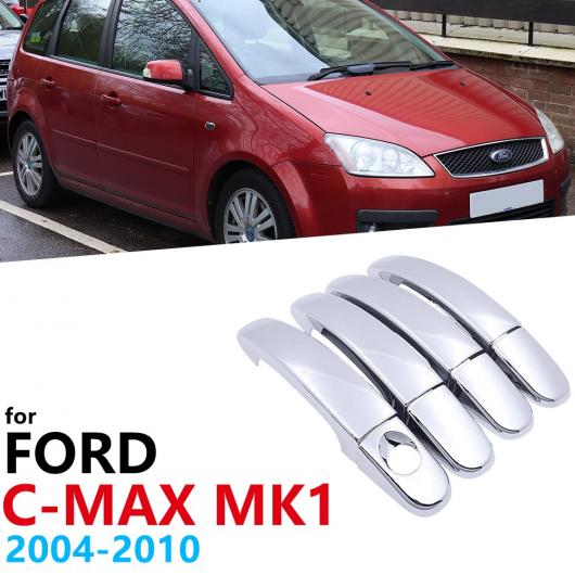 適用: フォード/FORD C-マックス C マックス MK1 2004〜2010 ABS クローム アウター ドア ハンドル カバー ステッカー カバー ドア 保護 2005 2006 AL-NN-2541 AL