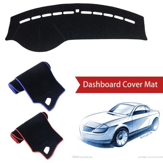 ダッシュボード カバー ダッシュマット 適用: シュコダ スペルブ 2 B6 3T 2009〜2015 右ハンドル用・左ハンドル用 ポリエステル レッド エッジ〜ポリエステル ブラック エッジ AL-NN-2725 ALの通販は 7,325円