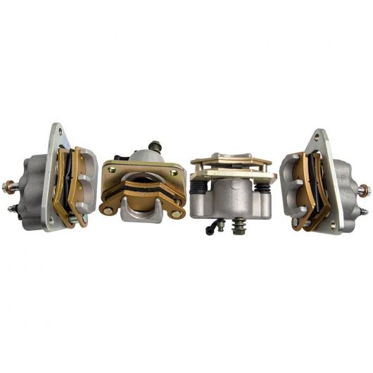 4ピース リア＆フロント ブレーキ キャリパー 適用: ポラリス RZR 800 08-14 RZR S 800 09-14 1911530 2009 RZR 800 EFI AL-NN-3119 AL