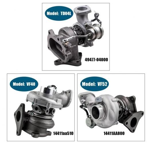 RHF55 ターボ VF52 適用: スバル インプレッサ WRX レガシィ 2.5L 14411AA800 ウォーター 冷却 AL-NN-3737 AL_4