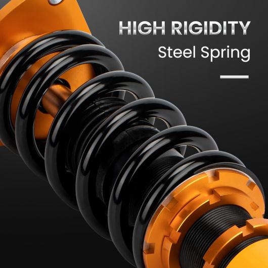 24段階 アジャスター ダンパー コイルオーバー キット 適用: マツダ プロテジェ MP3 2001 2.0L 調整可能 ダンパー ショック アブソーバー AL-NN-5017 AL 24段階 アジャスター ダンパー コイルオーバー サスペンション