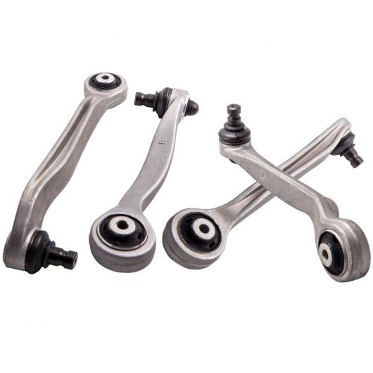 4ピース フロント ハンドルバー サスペンション アーム 適用: アウディ/AUDI A6 4F C6 A8 4E 4E0407506B AL-NN-4050 AL