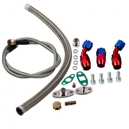 GT3076 GT30 ユニバーサル ターボチャージャー ターボ オイル フィード リターン インレット アウトレット ライン AL-NN-4135 ALの通販は