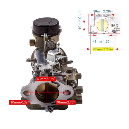 キャブ キャブレター 適用: フォード/FORD 240 250 300 エンジン YF C1YF 6 CIL 1975-1982 AL-NN-4378 AL
