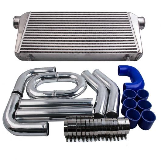 ユニバーサル 600X300X76MM インタークーラー + 76MM 3 アルミ パイピング＆ホース キット AL-NN-5126 AL 109,085円