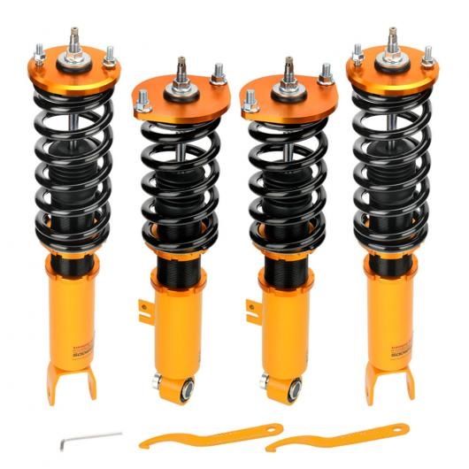 24段階 調整可能 コイルオーバー サスペンション ストラット 適用: 日産 300ZX Z32 クーペ 2-ドア 90-96 スプリング ストラット AL-NN-5250 ALの通販は 86,301円